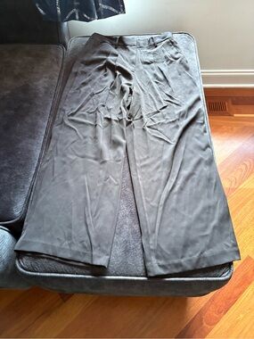 French Connection black Wide-Leg Pants